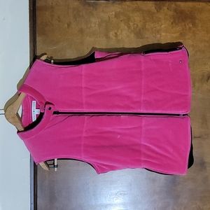 Tommy Hilfiger Women's Pink Vest Size Large